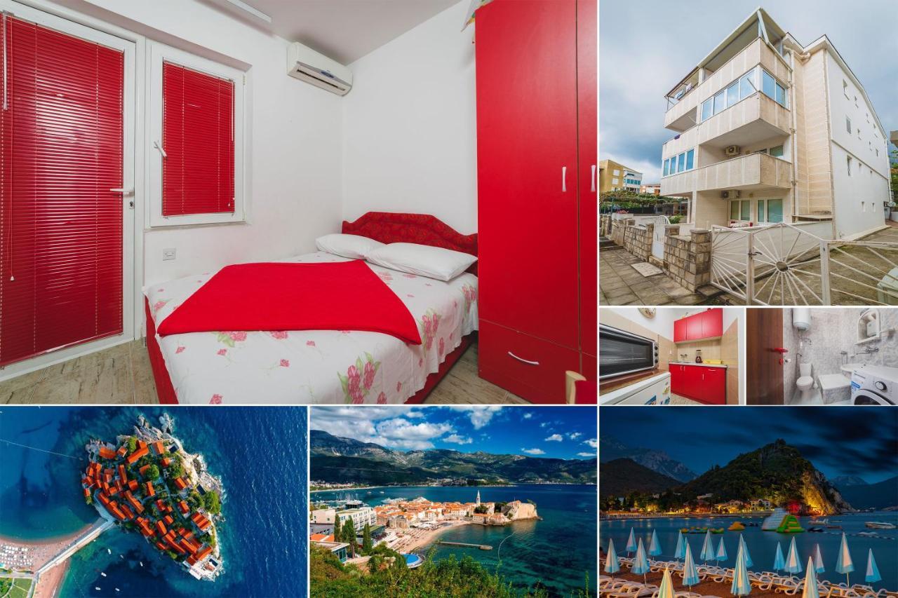 Apartments Andjela Budva Exterior foto